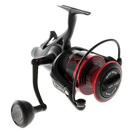 Penn Fierce Iv Spinning Reels, Size 8000 BlackRed, 531, 5 Bearings 30 Drag FRCIV8000LL